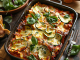 Lasagnes courgettes chèvre : Recette facile et savoureuse