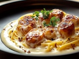 Pâtes Poulet Crémeuses : Recette Facile et Savoureuse
