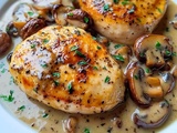 Poulet Moutarde Champignons : Recette Savoureuse et Facile