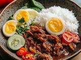 Rendang Indonésien Savoureux