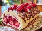 Rouleau Framboise Chocolat : Délice Sucré Facile