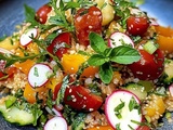 Salade Boulgour Fraîcheur : Recette Facile et Savoureuse