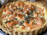 Saumon Boursin Quiche