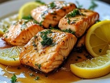 Saumon Citron Beurre : Recette Savoureuse et Facile à Préparer