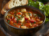 Soupe minestrone italienne facile et savoureuse
