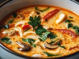 Soupe Thaï Réconfortante : Recette Facile et Savoureuse