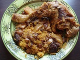 Tajine de poulet aux poires et fruits secs : Recette savoureuse et facile