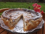 Tarte au Fromage Blanc : Saveur Cappuccino Facile et Savoureuse