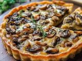 Tarte Champignons Ail : Recette Facile et Savoureuse