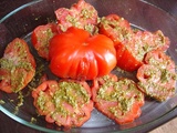 Tomates « Coeur de Boeuf » Grillées au Pesto : Recette Savoureuse et Facile