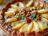 Tourte Gorgonzola Noix : Recette Facile et Savoureuse