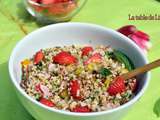 Taboulet de quinoa aux herbes du jardin