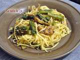 Tagliolini asperges et artichauts