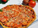 Tarte fine tapenade et tomates