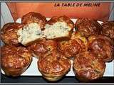 Muffins au jambon cru et aux champignons