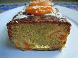 Cake aux abricots et chocolat blanc