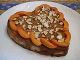 Gâteau familial aux abricots, pêches, amandes et noisettes