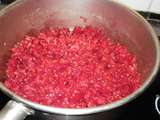 Confiture de framboises