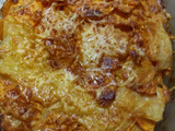 Gratin patate douce, pomme de terre