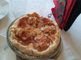 Tarte amandine aux poires