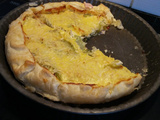 Tarte aux courgettes et fromage blanc