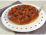 Tatin de Tomate au Vinaigre Balsamique parfumée au Thym