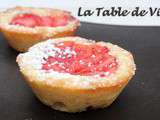 Comme une tartette aux fraises sur lit de cookie