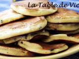 Pancakes aux pépites de chocolat