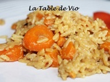 Riz aux carottes et aux épices (Cookéo)