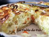 Tarte aux légumes d'hiver