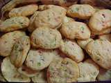 Délicieux biscuits aux cerises et aux amandes Viviane