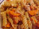 Fusilli au poulet et aux légumes à la portugaise (massada)