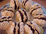 Meringues chantilly au café et chocolat