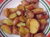 Petites pommes de terre (grelots) à la moutarde et au sirop d'érable