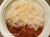 Chili con carne  maison  pour lunch box, sans gluten, sans lait