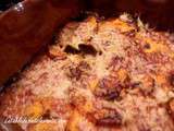 Gratin de courge butternut a l'italienne, faible en lactose, sans gluten