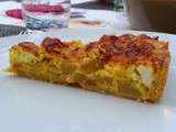 Quiche courgettes feta, sans gluten, sans lait