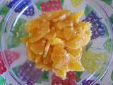 Salade oranges gingembre