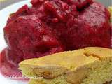 Sorbet aux cerises, sans sucre