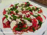 Tomates mozzarella ma version, faible en lactose ou sans lactose