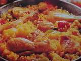 Paella au poulet