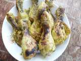 Pilons de poulet aux épices grillés en trois temps