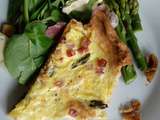 Quiche aux asperges vertes et parmesan