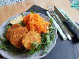 Croquettes veggie de lentilles corail