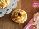 Cupcake gourmand caramel