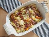 Gratin aux saveurs automnales : potimarron, pommes de terre, lard et tomme de chèvre