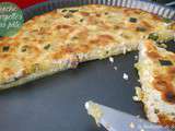 Quiche courgettes sans pâte express