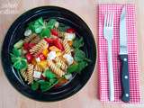 Retour des salades estivales avec la salade de pâtes de légumes