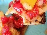 Tartines de tomates cerises