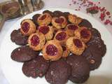 Biscuits noisette,chicorée,chocolat et fleur de sel